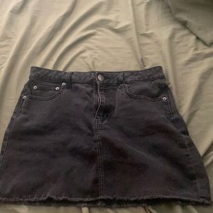 Black skirt